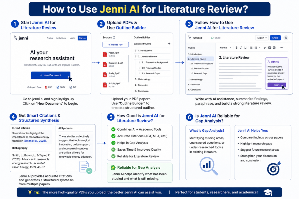 How to Use Jenni AI for Literature Review