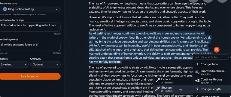 6 Sentence Shortener
