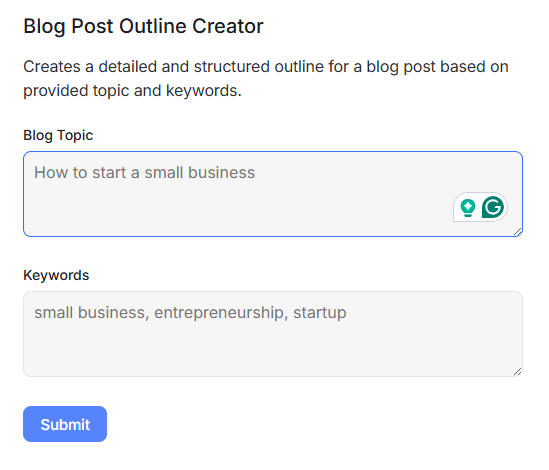 blog and contnt creaion for hypr write Ai tool