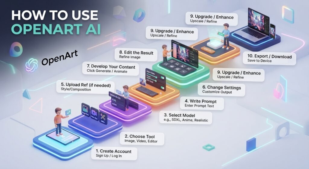 How to Use OpenArt AI