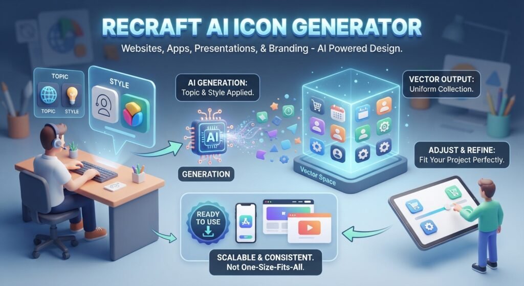 Recraft AI Icon Generator