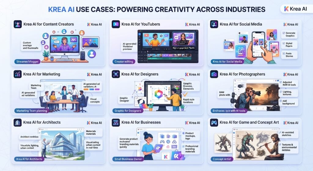 Krea AI Use Cases