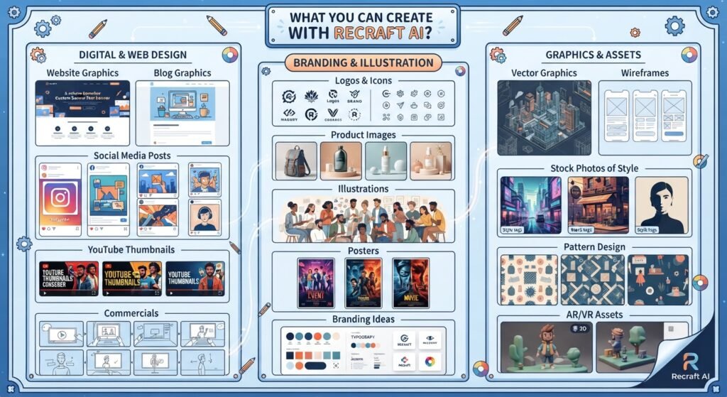 What Can You Create With Recraft AI?