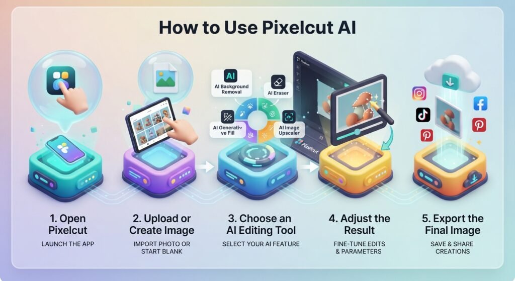 How to Use Pixelcut AI
