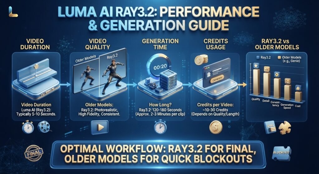 Luma AI Video Quality, Length & Generation Time