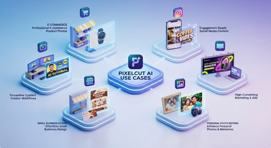 Pixelcut AI Use Cases
