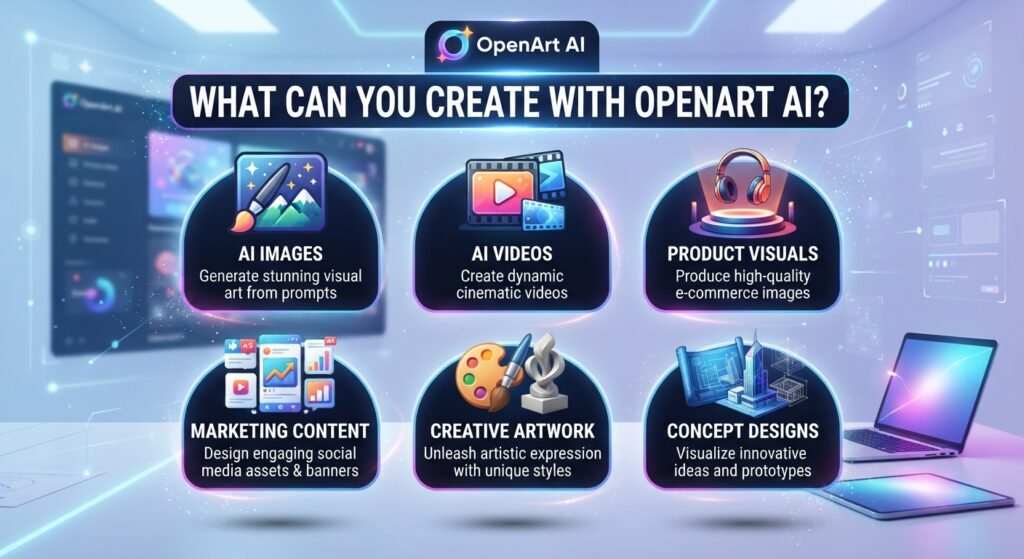 What Can You Create With OpenArt AI?