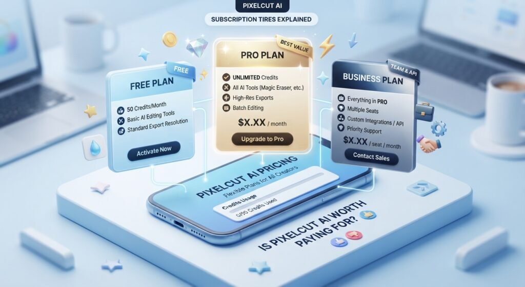 Pixelcut AI Pricing