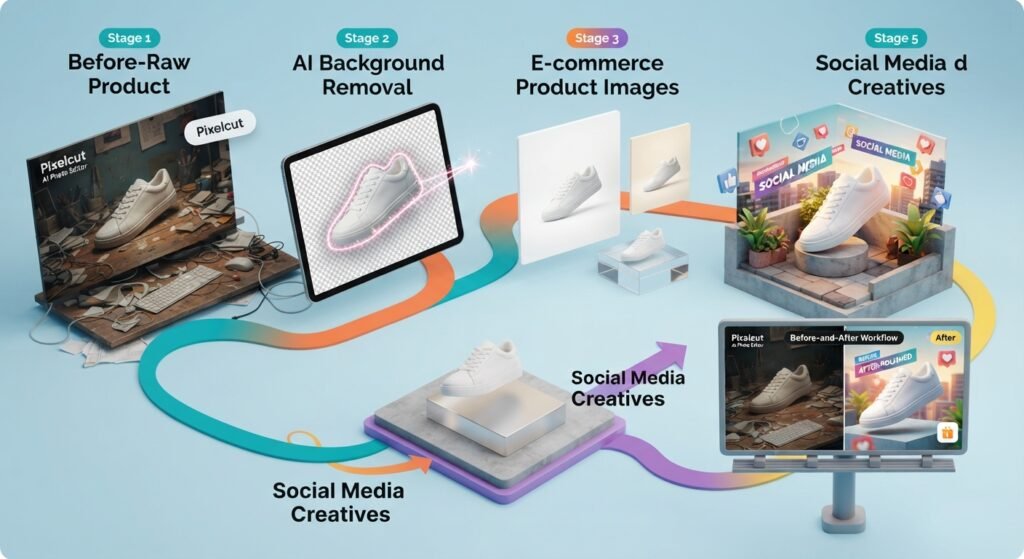 Pixelcut AI Product Photo Tools
