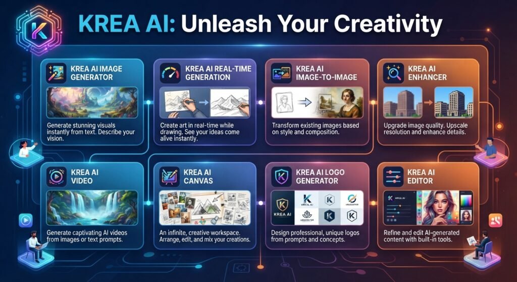 Krea AI Features